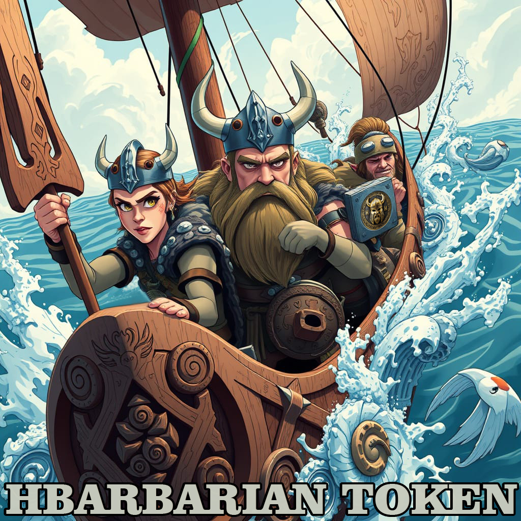 hbarvidhar's tweet photo. Vikings and Hedera Hashgraph unite, sailing fierce across oceans and exploring new horizons with the HBARbarian Token to transform global digital communication!
#HBARbarians $HBAR #longship @HBARbarianToken #Hedera #Community https://t.co/K59IO4LDn4
