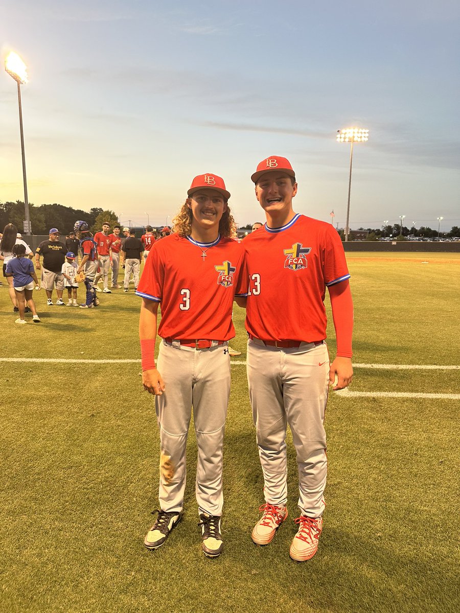 Chris Peacock (@coachpeacock26) on Twitter photo Fortunate to get one more game with my guys <a href="/BryceMDavis6/">Bryce Davis</a> and <a href="/BRANDONH2025/">BRANDON HOLLEY</a> in the <a href="/HeartofTexasFCA/">Heart of Texas FCA</a> Victory Bowl last night. Both of these young men are great representatives of <a href="/LBBBaseball/">Lake Belton Baseball</a>!! Fortunate to get one more game with my guys <a href="/BryceMDavis6/">Bryce Davis</a> and <a href="/BRANDONH2025/">BRANDON HOLLEY</a> in the <a href="/HeartofTexasFCA/">Heart of Texas FCA</a> Victory Bowl last night. Both of these young men are great representatives of <a href="/LBBBaseball/">Lake Belton Baseball</a>!!