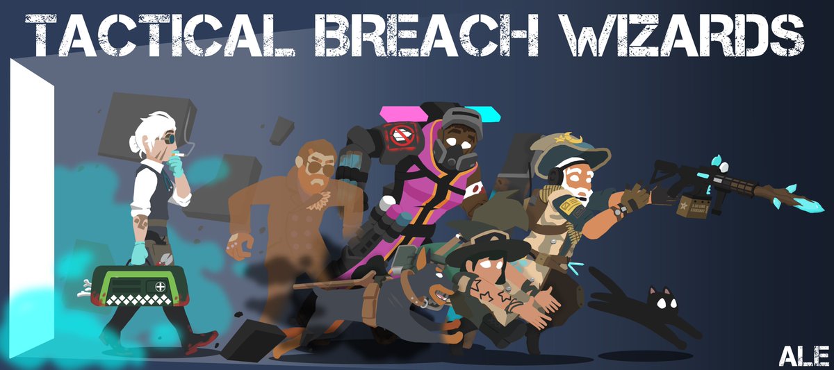 Do yourself a favor and play #TacticalBreachWizards, it's SO good!
#fanart
