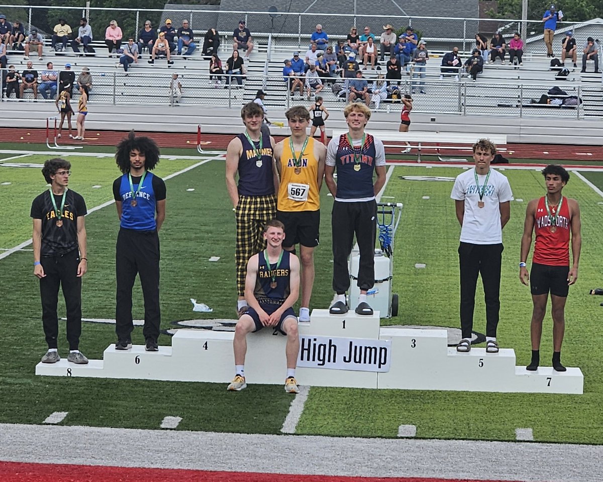 Maumee Track & Field (@maumeetrack) on Twitter photo Div. I Regional Runner-Up in High Jump
Lucas Polkinghorn cleared 6'7" to finish tied for 2nd in High Jump.
Next week in Columbus Lucas will compete at the state meet in both High Jump & Long Jump.
<a href="/MaumeePanthers/">Maumee Panthers</a> Div. I Regional Runner-Up in High Jump
Lucas Polkinghorn cleared 6'7" to finish tied for 2nd in High Jump.
Next week in Columbus Lucas will compete at the state meet in both High Jump & Long Jump.
<a href="/MaumeePanthers/">Maumee Panthers</a>