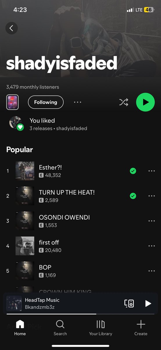 Decided to be more active on here
Hi, my name is shady/shadyisfaded
And I make kinda good music? 😂
(Please acknowledge my daddy 😔)