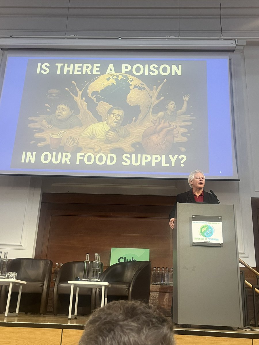 Dr Chris Knobbe talking about seed oils - the hidden poison in our diet - such a topical subject atm! #PHC2025