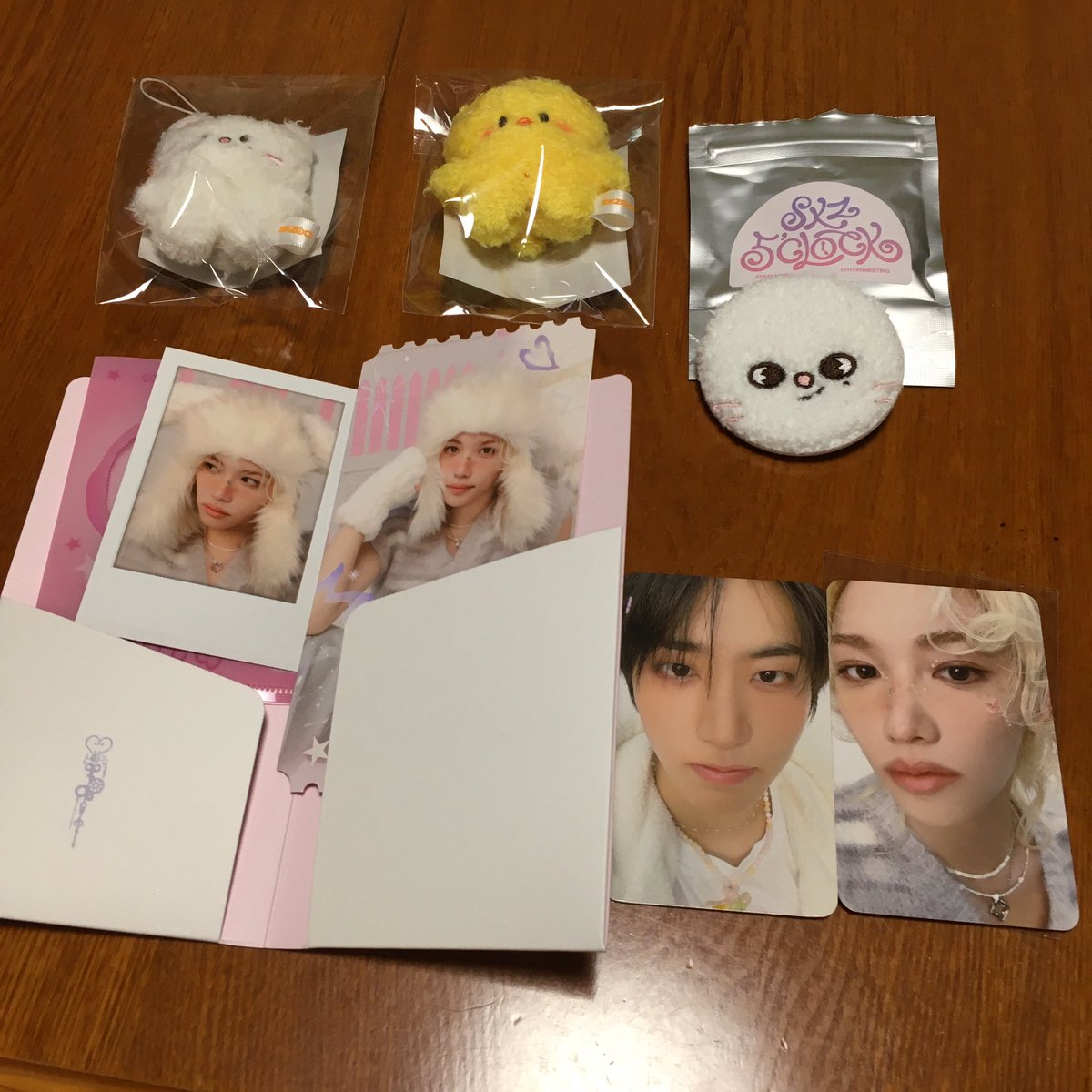 ns_skz's tweet photo. ペンミグッズ第2弾！
可愛すぎて癒される〜
天使がおる天使が👼
特典ハニピリなのも最高〜
残りのグッズも早く来てー！ https://t.co/VZoH4h1bgj