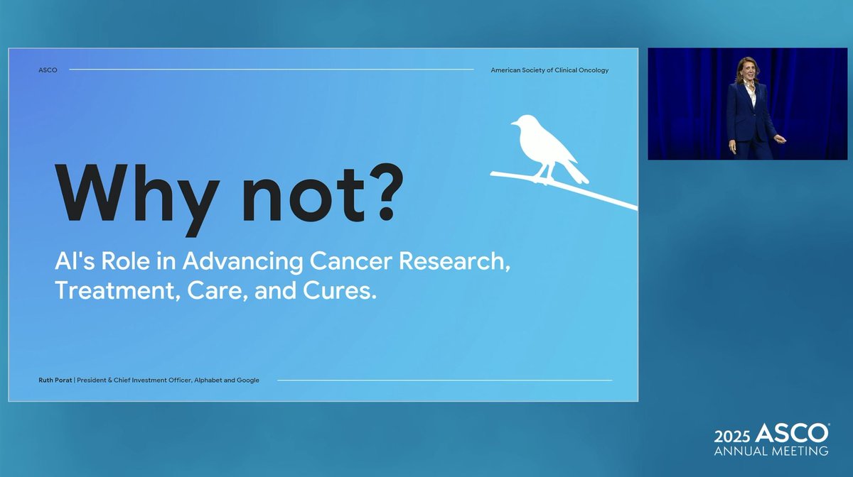 Lung Cancers Today (@lung_cancers) on Twitter photo 🚨 Happening now at #ASCO25: <a href="/ASCOPres/">Robin Zon, MD, FACP, FASCO</a> of <a href="/ASCO/">ASCO</a> introduces Ruth Porat, MBA, MSc, of Alphabet, who is an alum of <a href="/MSKCancerCenter/">Memorial Sloan Kettering Cancer Center</a>!
⭐️Stay tuned for more about AI in cancer care from this fantastic guest speaker!
#ASCO2025 #ASCOAnnualMeeting 🚨 Happening now at #ASCO25: <a href="/ASCOPres/">Robin Zon, MD, FACP, FASCO</a> of <a href="/ASCO/">ASCO</a> introduces Ruth Porat, MBA, MSc, of Alphabet, who is an alum of <a href="/MSKCancerCenter/">Memorial Sloan Kettering Cancer Center</a>!
⭐️Stay tuned for more about AI in cancer care from this fantastic guest speaker!
#ASCO2025 #ASCOAnnualMeeting