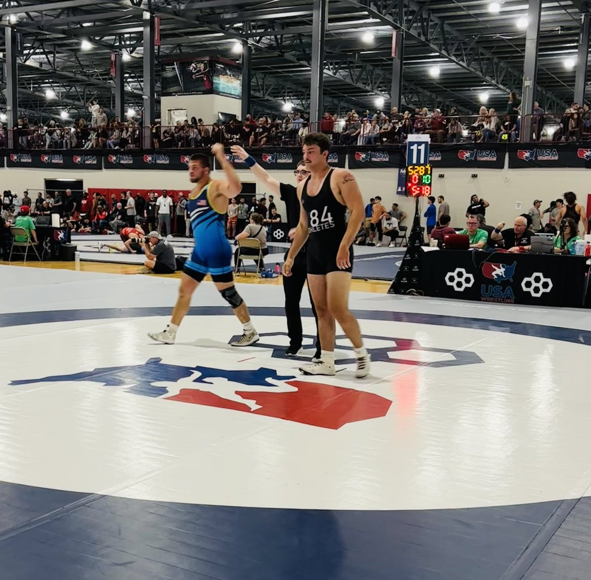 Ryan Catka, CWC over Rives Hargis, VIRG TF 10-0 (0:42) #u23nationals #GoHoos