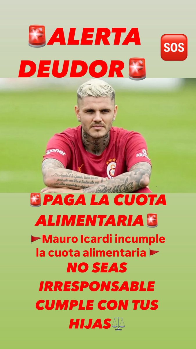 #MauroIcardiPagaLaCuota