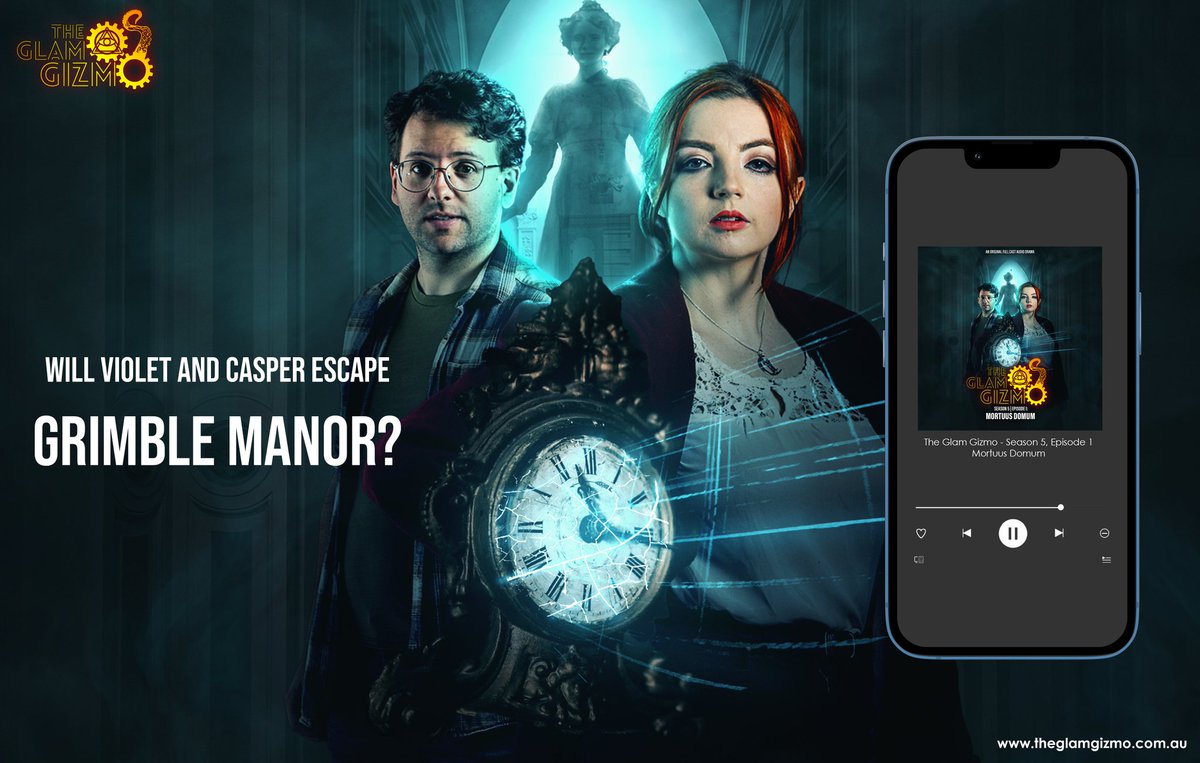 GlamGizmo's tweet image. Will Violet and Casper escape the horrors of Grimble Manor? Find out in the latest episode Mortuus Domum! 🏚🧀 theglamgizmo.com.au/podcast/episod…