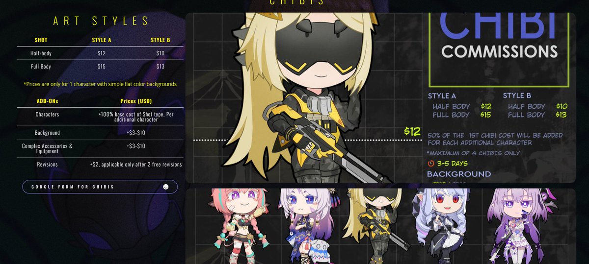BemRems's tweet image. Good day Everyone! Opening up my Commissions 🥰. Here's a summary of my prices, more info of my portfolio and commission here: knightfuryb.carrd.co
#commissionart #commissionsopen