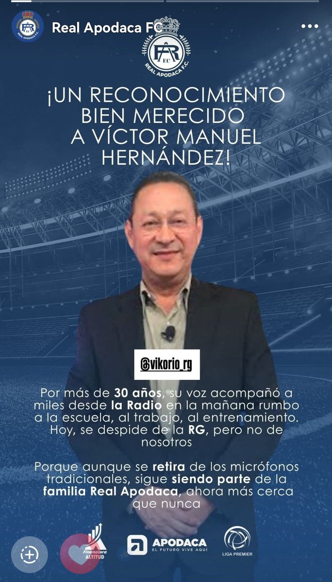 Vicorio (@vichernandezm) on Twitter photo Muchas gracias a toda la gran familia de la Realeza y, por supuesto, seguiremos apoyando este gran proyecto!
<a href="/RealApodaca_FC/">@RealApodacaOficial</a>
#HagamosHistoriaJuntos Muchas gracias a toda la gran familia de la Realeza y, por supuesto, seguiremos apoyando este gran proyecto!
<a href="/RealApodaca_FC/">@RealApodacaOficial</a>
#HagamosHistoriaJuntos