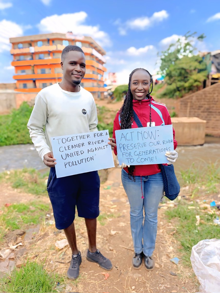 MarcovanEwoi's tweet photo. Our Rivers flow from highlands through the cities, downward to the local communities. Today , we did a pre #WorldEnvironmentDay2025 event on cleaning KIU river along Githurai section with my fellow youth. Our #Rivers our responsibility.
@LamechLamarch25  @Environment_Ke https://t.co/pNEUrYPyiZ