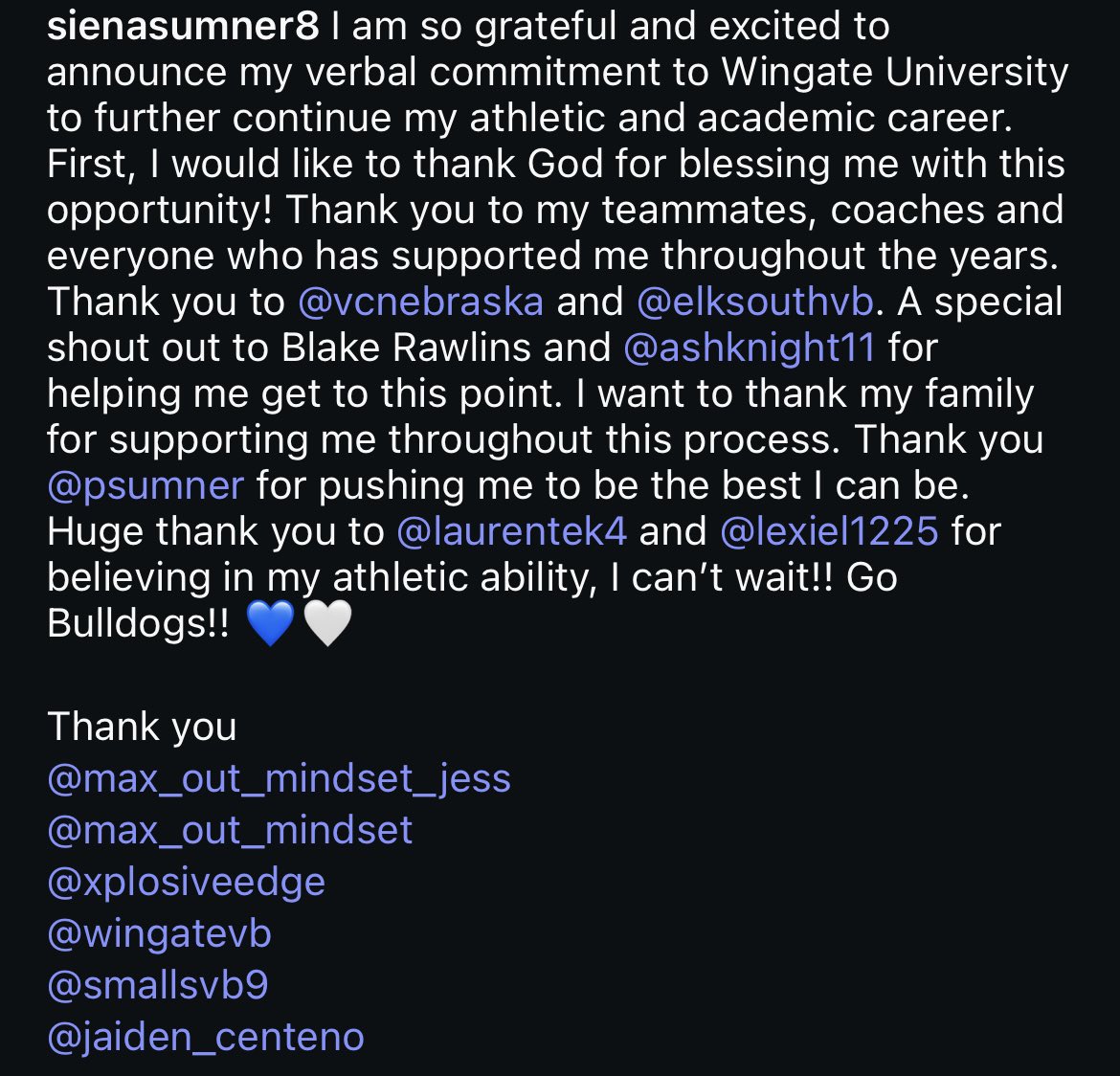 Siena Sumner tweet media