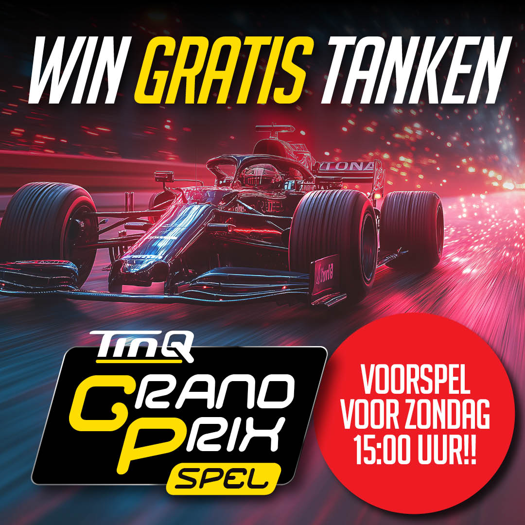 Kwalificatie: check. Jouw voorspelling: al gedaan? Voorspel wie er morgen op het podium staan tijdens de GP van Spanje via de TinQ4U app.

Elke GP-zondag maak jij kans op €111,- tanktegoed. 

Download de app en speel gratis mee!

<a href="/jackontracks/">Jack Plooij</a> <a href="/TomCoronel/">Tom Coronel</a> <a href="/jan_lammers/">Jan Lammers</a> <a href="/Olav_Mol/">Olav Mol®️</a>