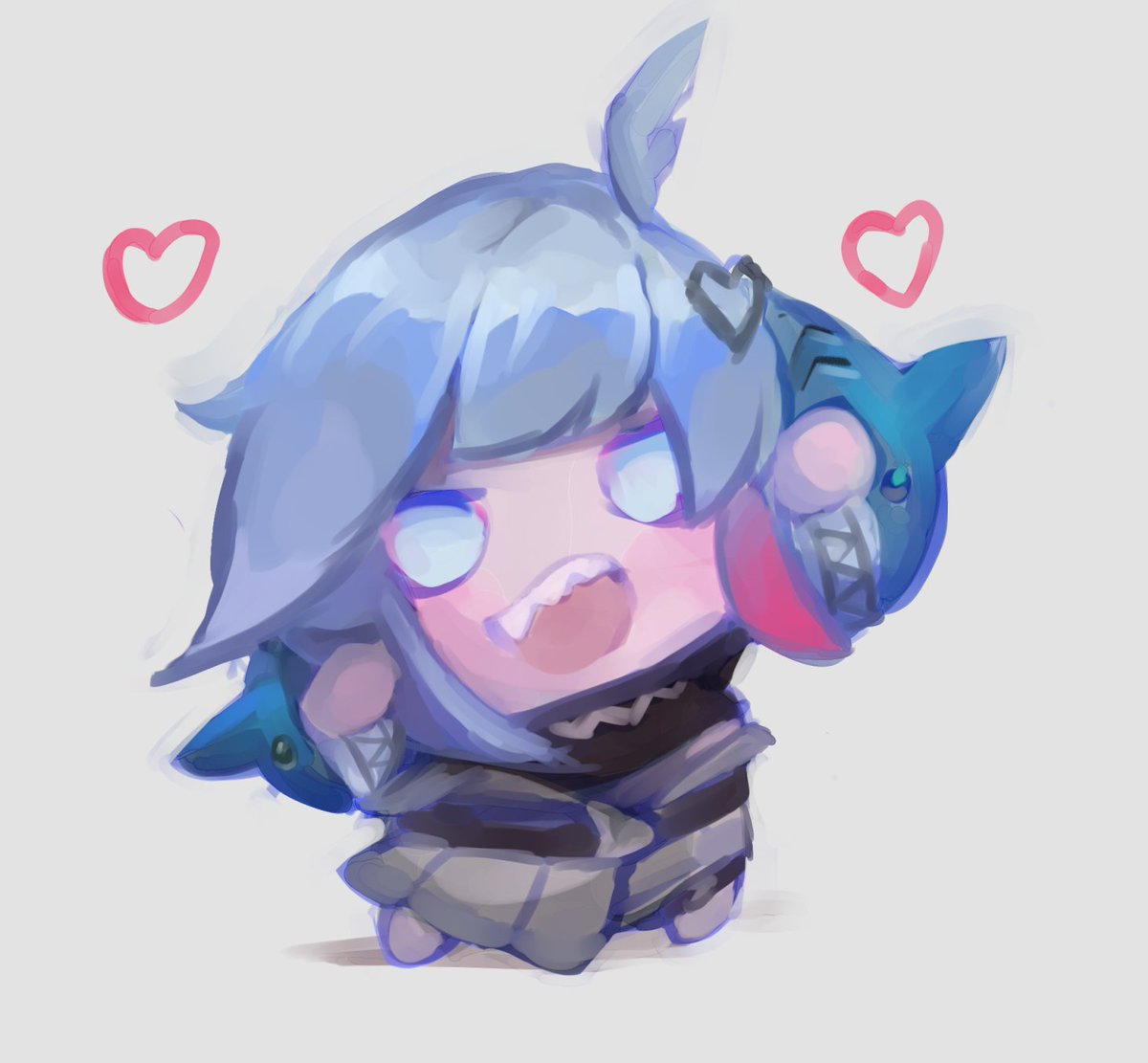 Lxi141's tweet image. サメ？ブライアーちゃん！🦈