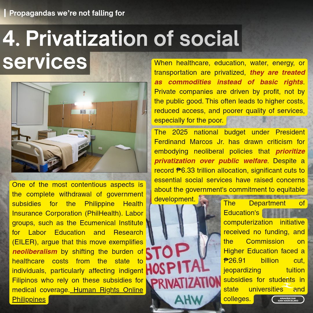 AnakbayanSM's tweet photo. We, the youth, condemn the Duterte Youth Party list, a.k.a THE FAKE PARTY LIST—spoiler: less youth, more yikes. 

Political dynasties: family reunions, but with more corruption. 

The minimum wage that is so low that you wouldn't even consider it a paycheck. https://t.co/bGQwHjmcYk