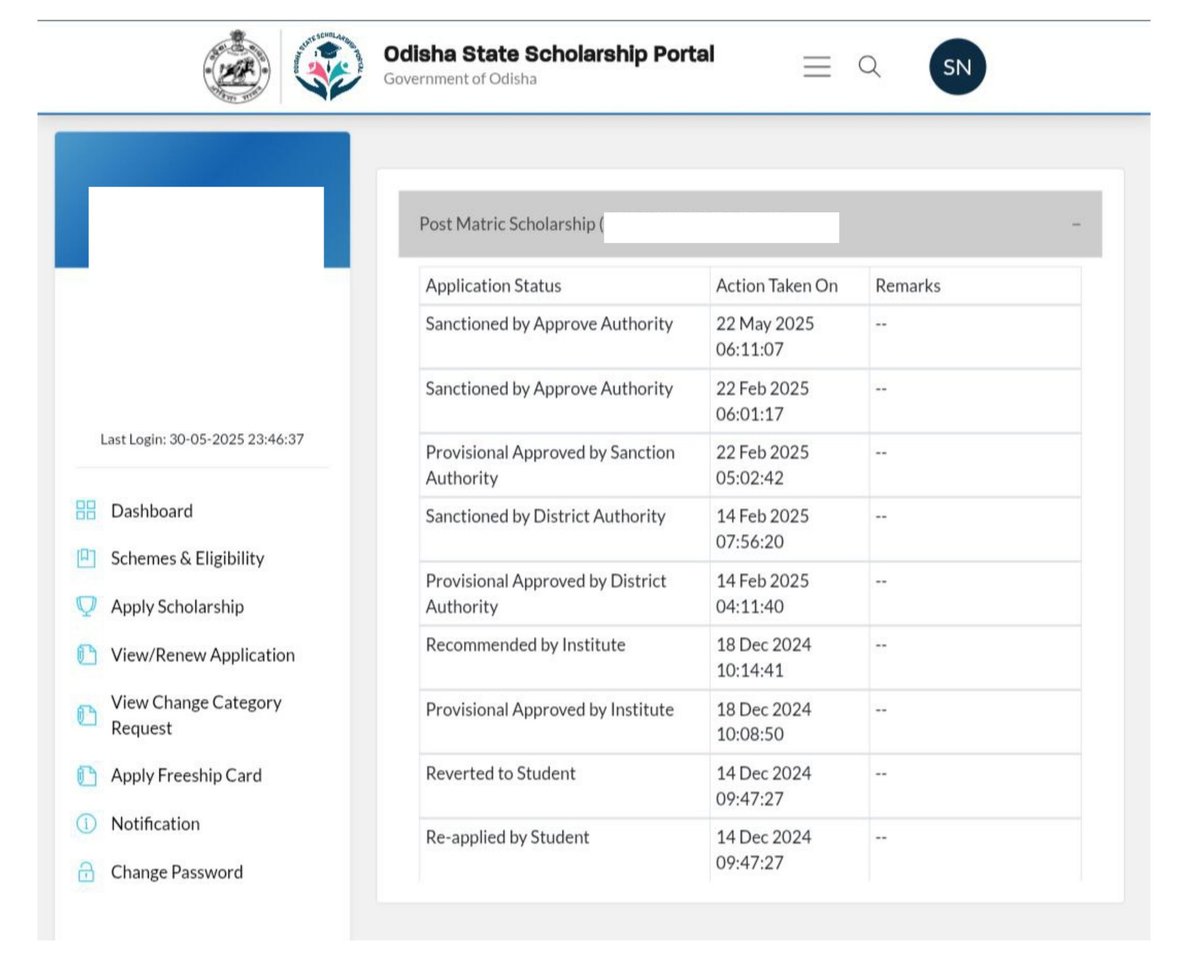 SukantTutorial's tweet photo. Respected Sir @CMO_Odisha @MohanMOdisha @scstdevdept @NityanandaBJP ,  when all students wil get the post-matric scholarship money for the AY 2024-25 ? More than 5 months have passed but 60% of the students have not received the scholarship money. Please  look into this matter. https://t.co/OHvi8Fb2xu
