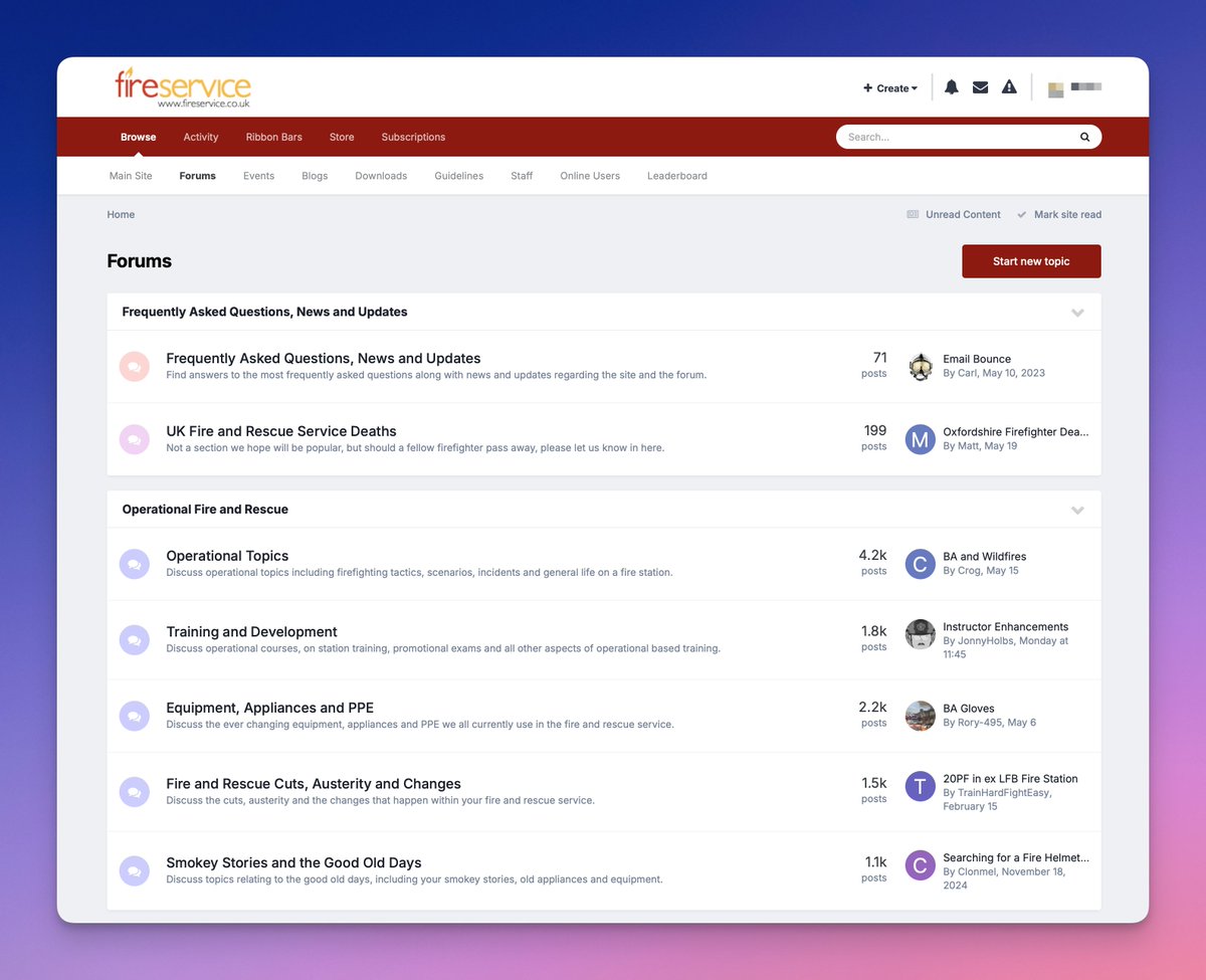 UKFireService's tweet photo. No Ads, just general chat and discussions about all Fire and Rescue topics . Simply join our discussion forums and contribute as little or as much as you wish. Make a change from social media type chats and groups. Give it a go. https://t.co/L66VNkMOjI https://t.co/LZbrveqKkr