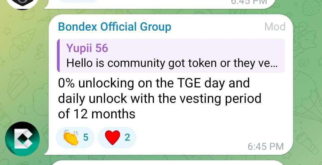Anhindaa's tweet photo. @bondexapp 

are you sane??

we who supported since the beginning
for 3 years

and when TGE
0% unlock?

and 100% unlock for alpha???

are you sane..
betraying the community that supported it for 3 years and when launch you betrayed it?
and gave it to someone else?? https://t.co/9TNkmblVDi