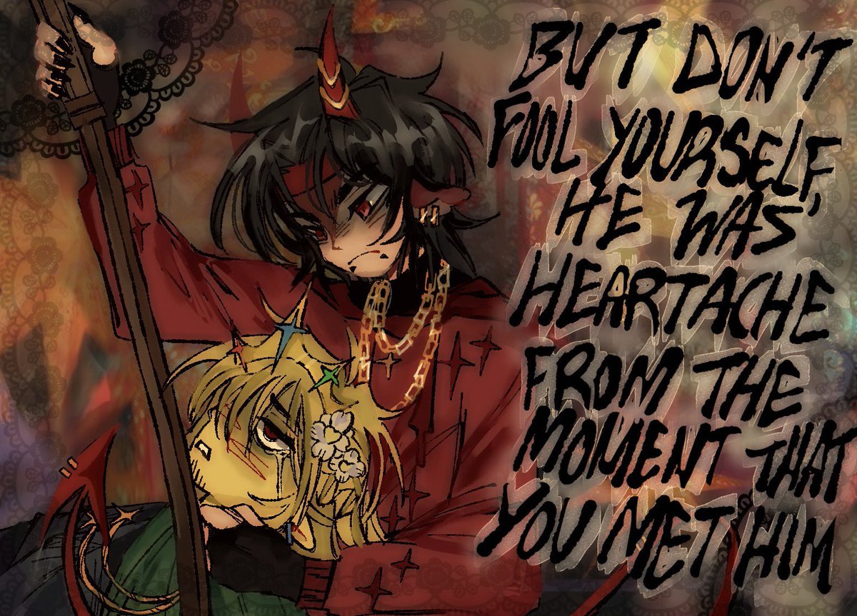 alfyyet's tweet image. devotion with jeff buckley lyrics anyone?
#princezamfanart #mapiccfanart