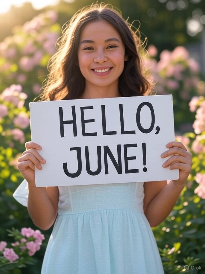 Hello, June! 🌻🚀