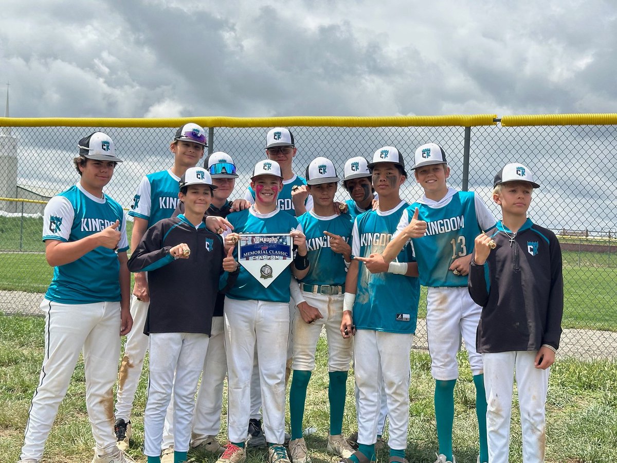PTHitting's tweet image. Congrats to Primetime Hitting CK 13U on winning the Memorial Classic Tournament!!!