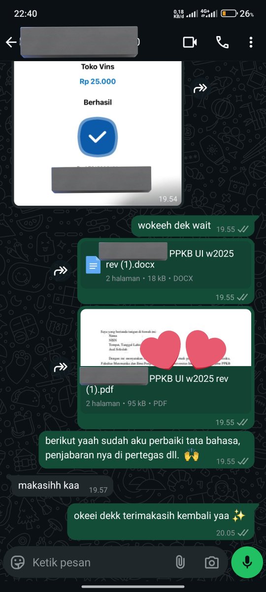 JokiVins's tweet image. puji Tuhan orderan lagi PPKB UI 🙌 semua ujian mandiri, tugas, olah data, parafrase dll. wa ajaa yaa! 

#zonauang #jokitugas