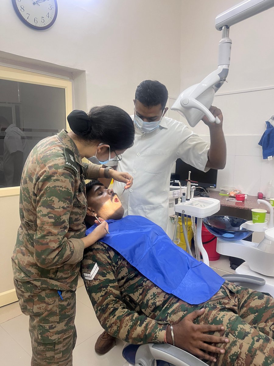 On #WorldNoTobaccoDay, DSC Records hosted an awareness lecture highlighting the dangers of smoked &amp; smokeless tobacco.
An oral cancer screening drive was conducted by #MDC Cannanore.
A pledge to quit tobacco was also taken by the troops at the centre.
#TobaccoFreeIndia