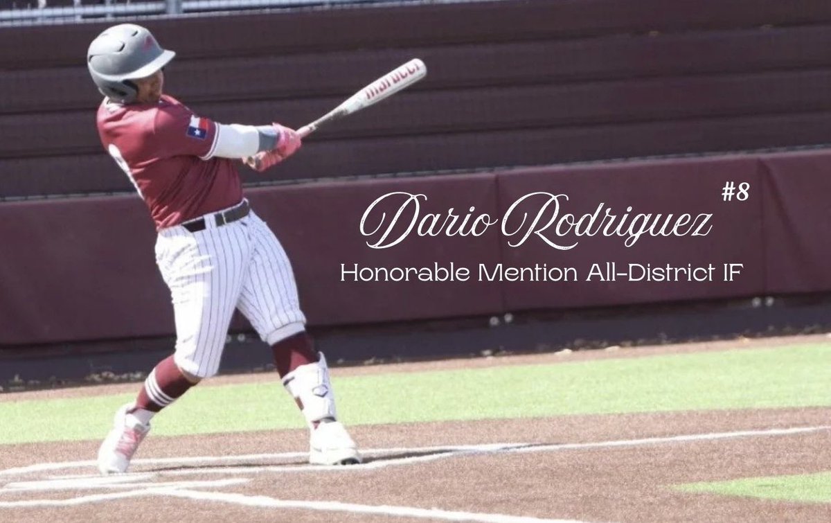 Congratulations to Dario Rodriguez on his 6-4A All-District Award! 

Dario is a tremendous young man who truly showed what it means to be a Lion! Heck of a ball player who will be missed greatly! #TPW #ClassOf2025