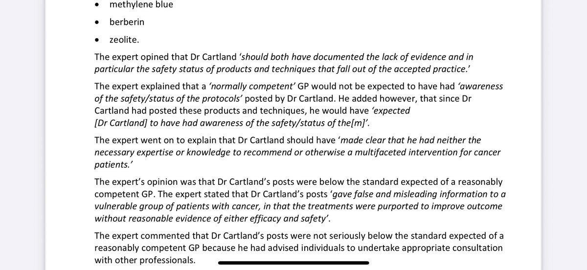slim2buff's tweet photo. @TheCornishPasty The expert makes it clear he mislead vulnerable people with unproven cancer treatments & should be making it clear he's not qualified in this area to give such advice
@AnnadeBuisseret family should really be considering this
#ripanna https://t.co/IwWSHw83pf