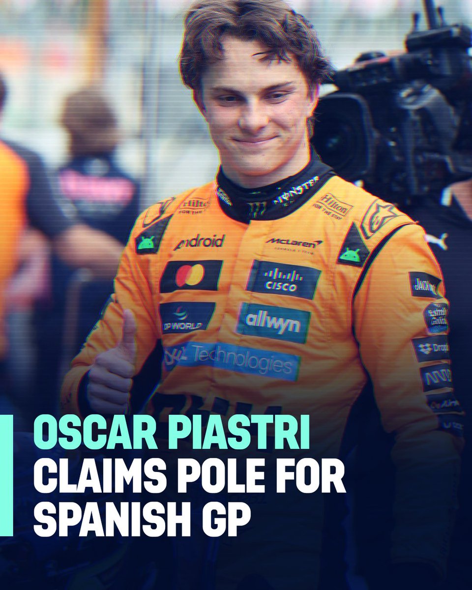 Piastri grabs pole for the fourth time in 2025 as he hunts win number five! 🇦🇺 #SpanishGP