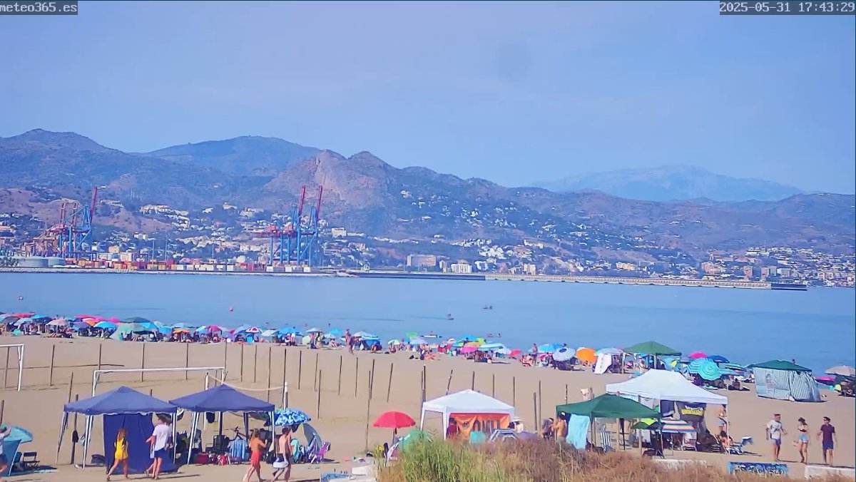 Sábado en #Málaga - cámaras en directo meteo365.es/livecams/
