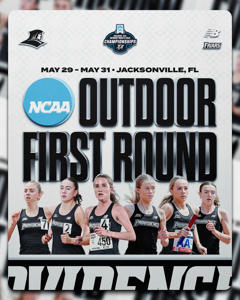 FriarsXCTrack's tweet image. ❗️MEET DAY❗️
NCAA First Round
▪️1500 - Kim May & Shannon Flockhart
▪️800 - Maeve O’Neill
▪️5K - Alex Millard
Races begin at 5:15PM with the women’s 1500!
Live Results: flashresults.com
Live Stream: plus.espn.com
#gofriars #pctf