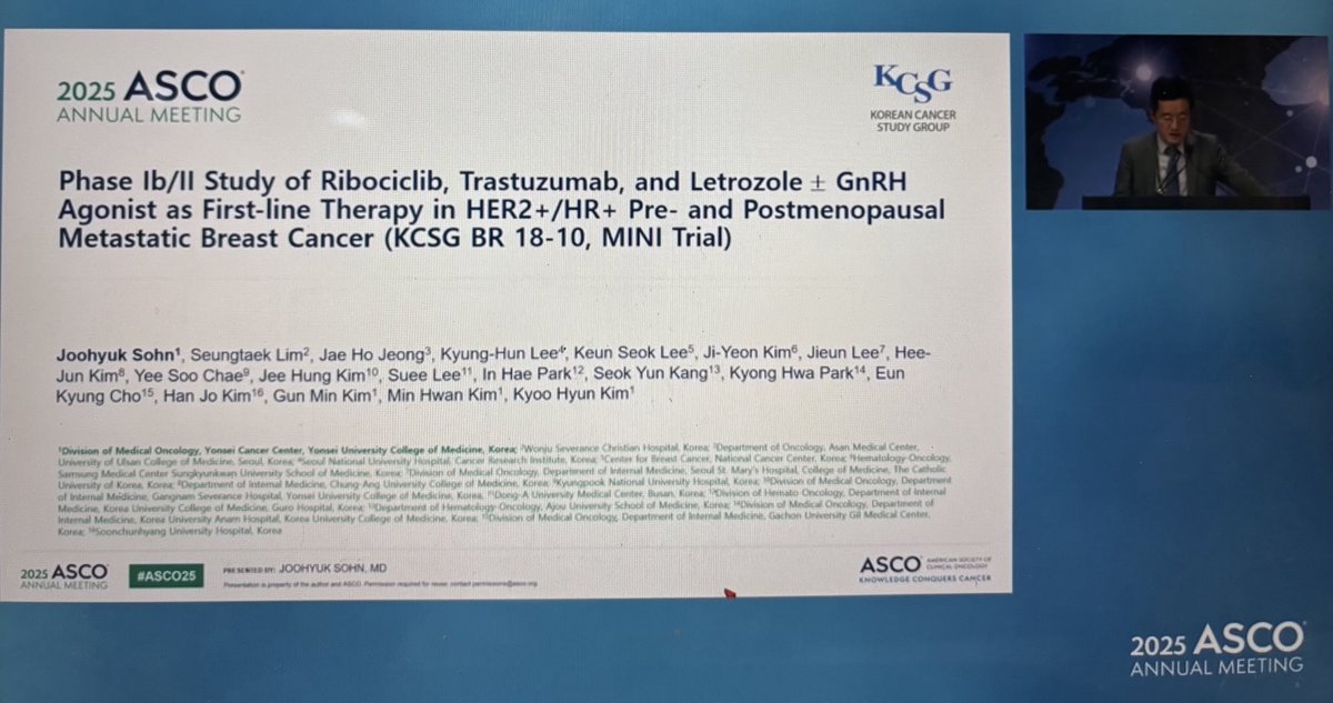 Bhosale26Bharat's tweet image. MINI trial one more attempt to create Chemofree regimen #targeted therapy # ASCO2025#Breast cancer