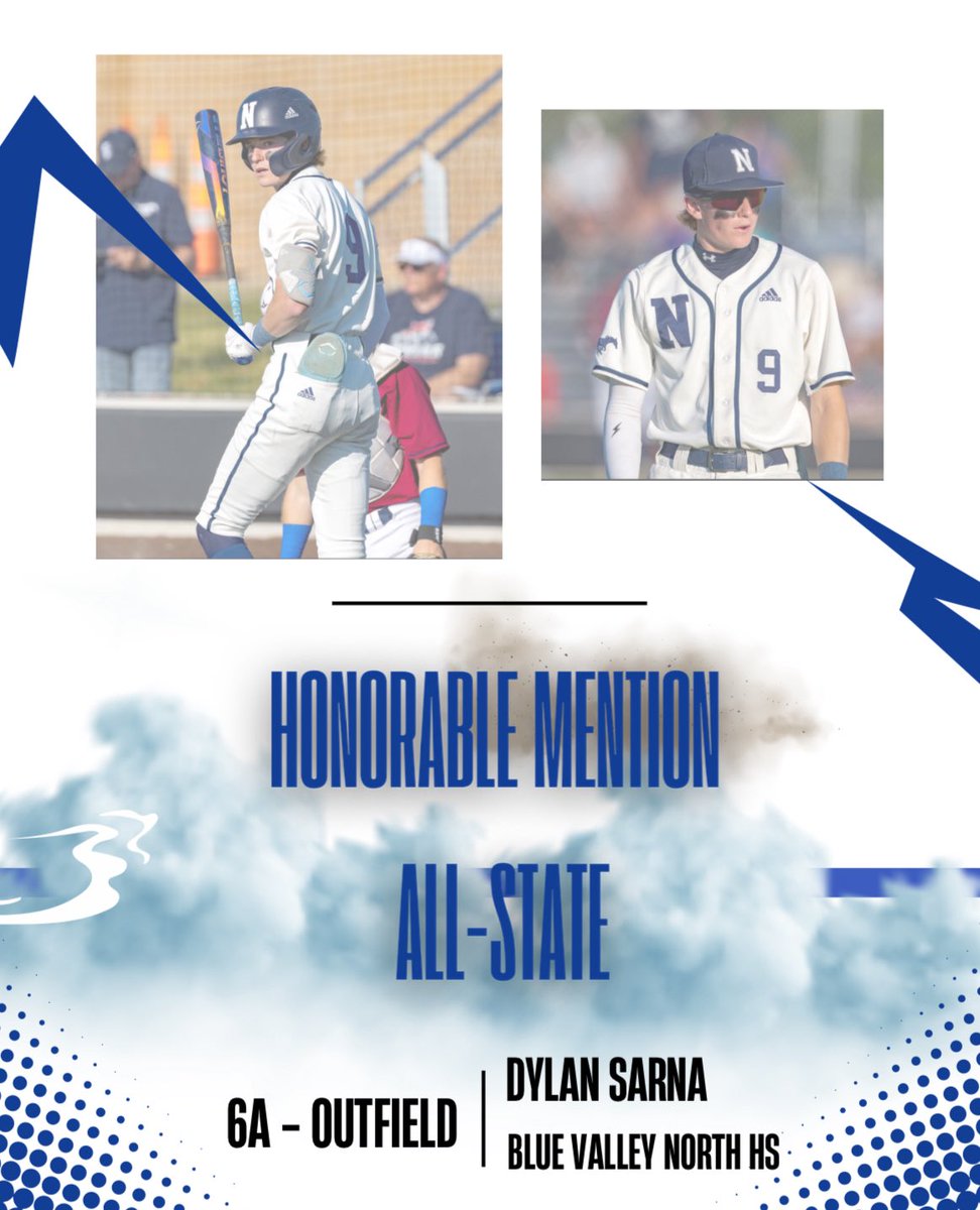 🚨 KABC 6A All-State 🚨 

Saved his best year for his last. 4yr starter. Elite defender in CF. Dylan finished:
 - .337AVE / .476OBP / .934OPS
 - 28H / 28R / 10 SB / 1 💣 

#SRU
#OurWay