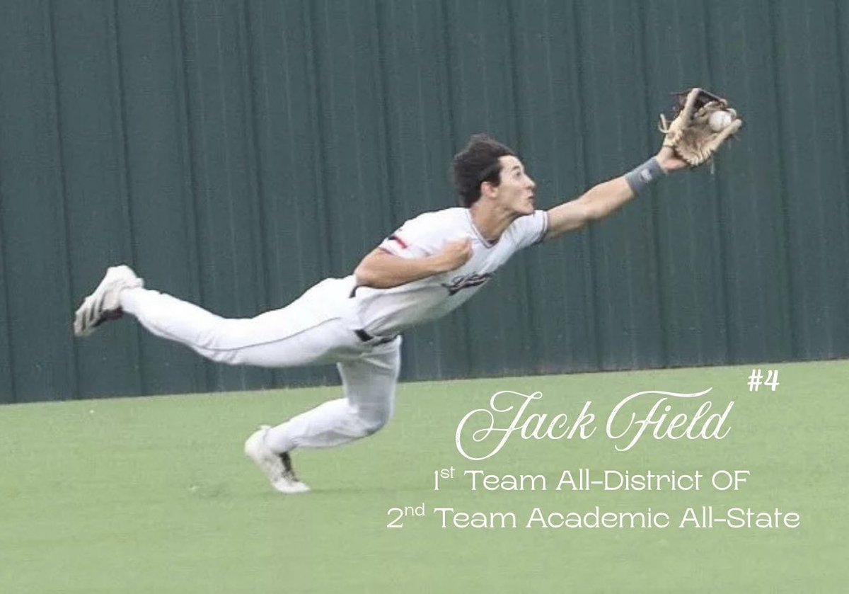 Congratulations to Jack Field on his 6-4A All-District Award and Academic All-State Award! 

Jack has been a three year starter for the Lions and is always a delight to be around. He led with a happy heart and never allowed the standards of the program to deter! #TPW #ClassOf2025