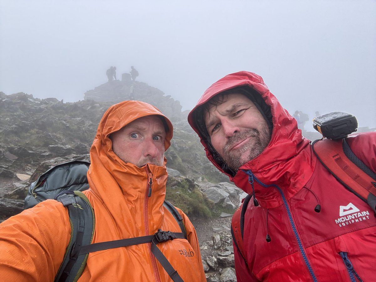 Yr Wyddfa / Snowdon today with an amazing effort by this group of 30 in strong wind and heavy rain raising funds for 3 Charity’s which are Freddie's Wish, Midlands Air Ambulance Charity and First Aid 4 All

Out working today for Mountains In Mind with Jordan, Clare and Rhys.