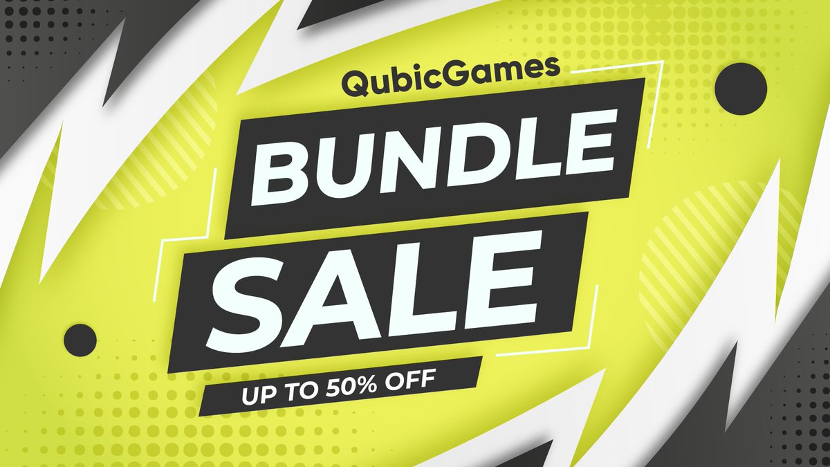 All Complete Editions and DLC are up to 50% off right now!🎉🔥
qubicgames.com/bundles

Grab your favorite bundles for even half the price!  🏷️
Whether catching up or diving in for the first time, now is the best time to complete your collection. 🚀🕹️

The sale runs from May 31st