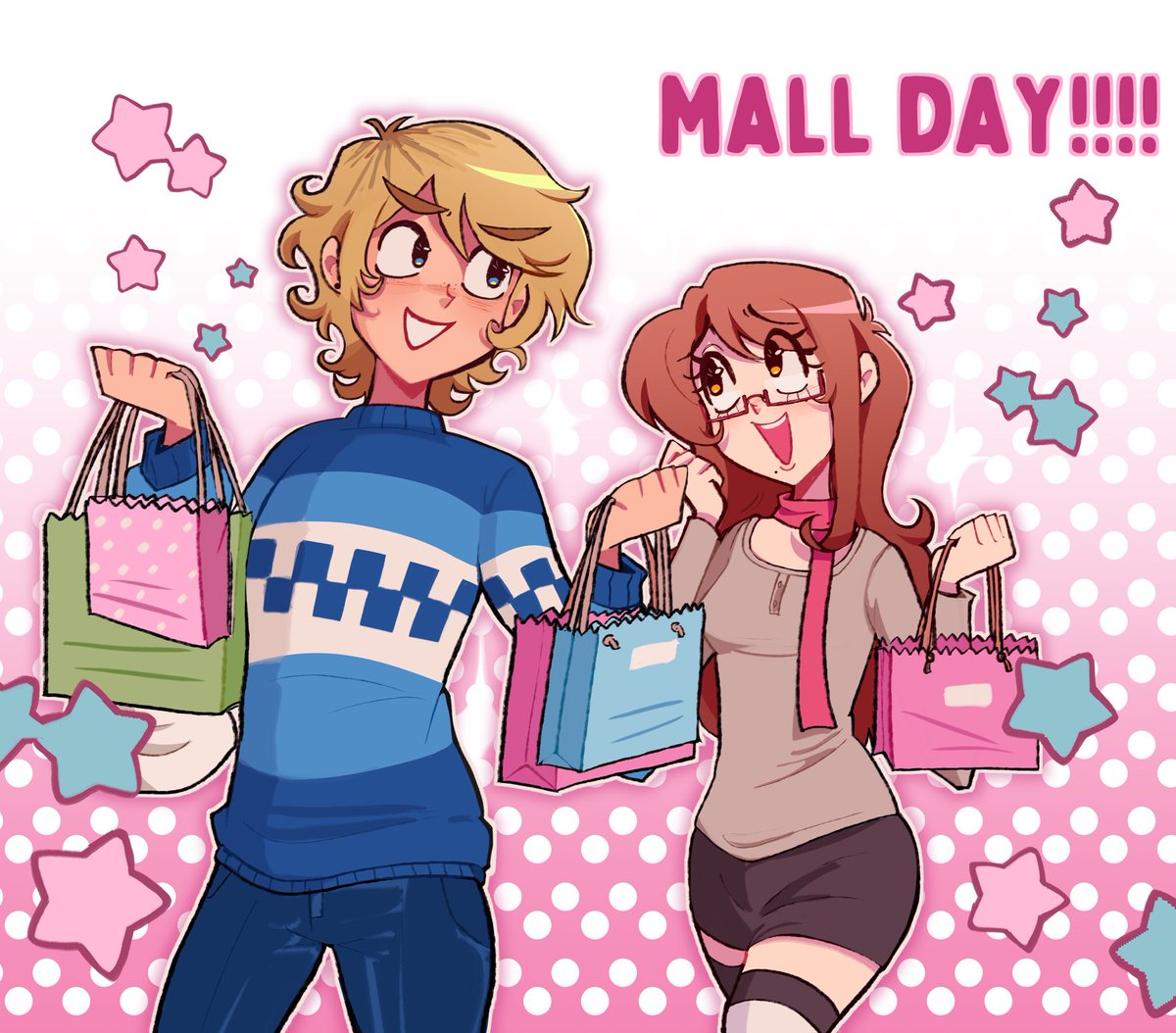 MALL DAY!!! kim and garroth from "dont make kim cry", they r just rlly sweet :3 #aphtwt