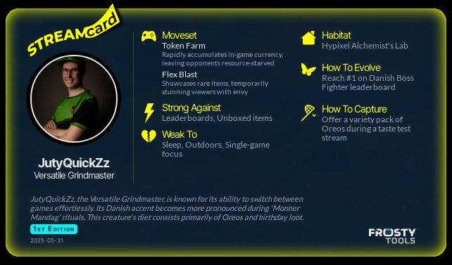 Versatile Grindmaster not bad 😜😂

#live #streaming #streamer #twitch #TwitchStreamer #twitchaffiliate #gaming #smallstreamer #JQ #JQarmy #alchemists <a href="/AlchemistsDAO/">The Alchemists</a> #frostytools <a href="/KenAKAFrosty/">Ken aka Frosty</a>  #ai #BossFighters <a href="/BossFightersX/">BOSS FIGHTERS ⚡️ $BFTOKEN</a> #openloot <a href="/OpenLoot/">Open Loot</a> #BlockchainGaming