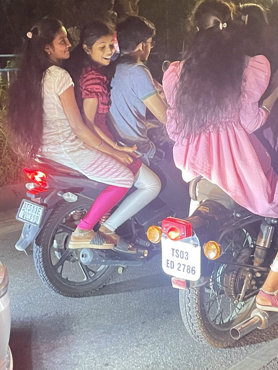 Venu Madhav (@venuooo7) on Twitter photo Triple riding without helmet: Location Tankbund; 31 May 25: 9:30 PM <a href="/HYDTP/">Hyderabad Traffic Police</a> <a href="/cyberabadpolice/">Cyberabad Police</a> Triple riding without helmet: Location Tankbund; 31 May 25: 9:30 PM <a href="/HYDTP/">Hyderabad Traffic Police</a> <a href="/cyberabadpolice/">Cyberabad Police</a>