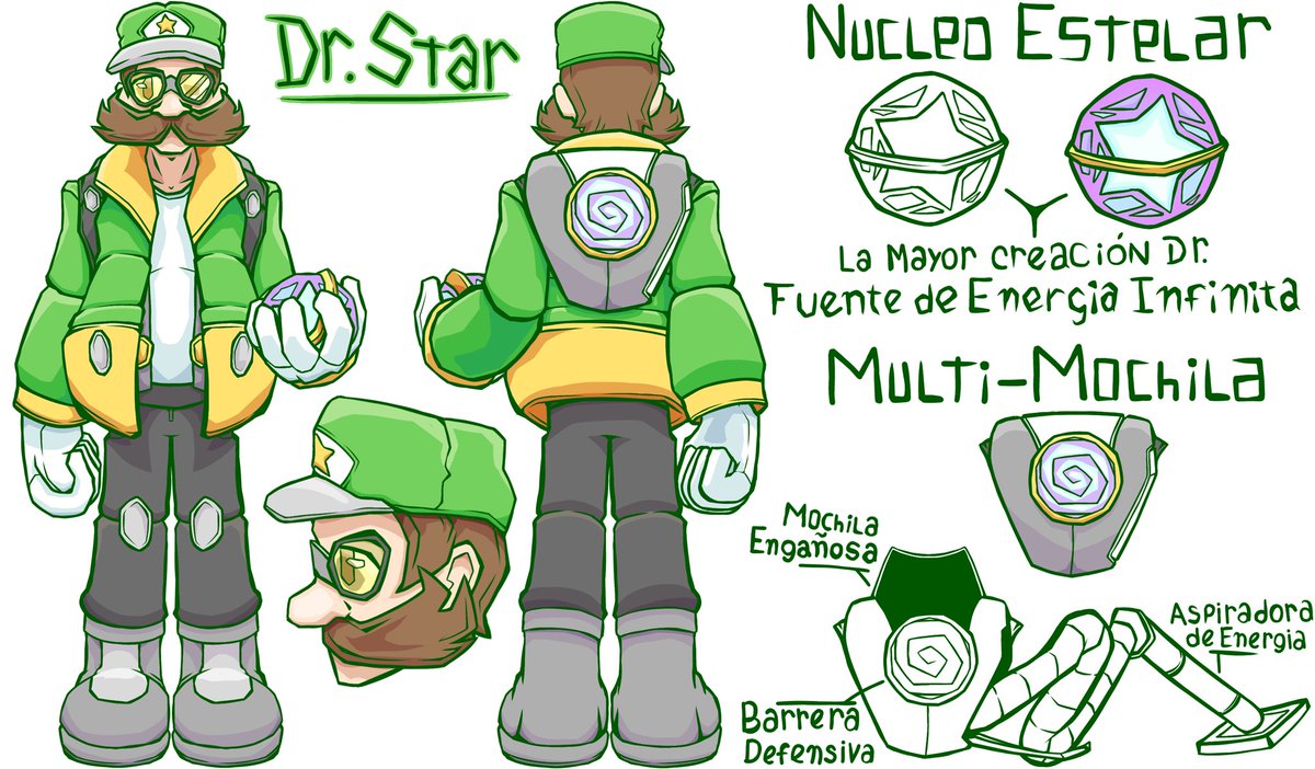KireHBRtheSlime's tweet photo. Les presento a un nuevo Star! Un científico torpe pero muy listo, denle la bienvenida al Dr.
#GBEart #digitalart #ocart https://t.co/xSjUNu84FQ