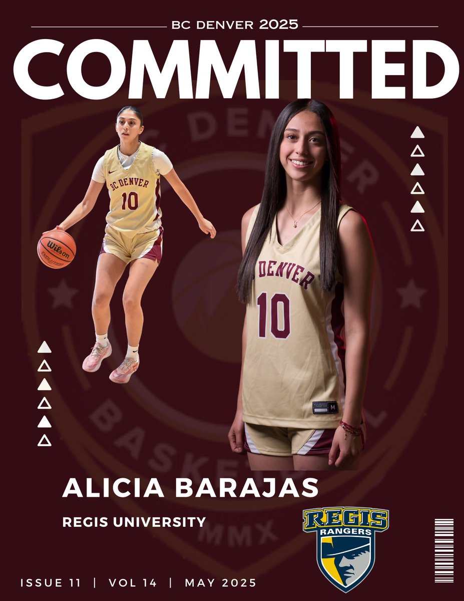 Congrats to 2025 Alicia Barajas on her commitment to Regis University! We are proud of you! #BCDfam