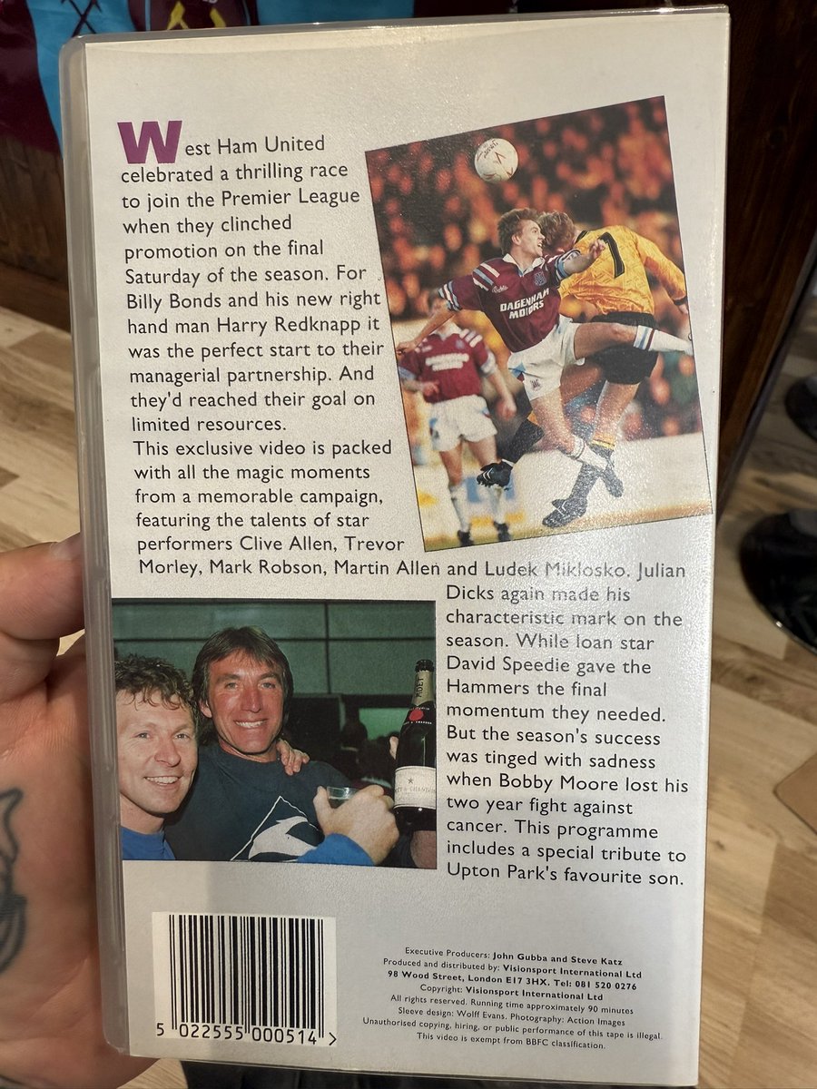 TheAOF_Podcast's tweet image. Donโt say anything, just RT if you used to watch this VHS over & over again! Interested to know what the younger followers think about this โ๏ธ
