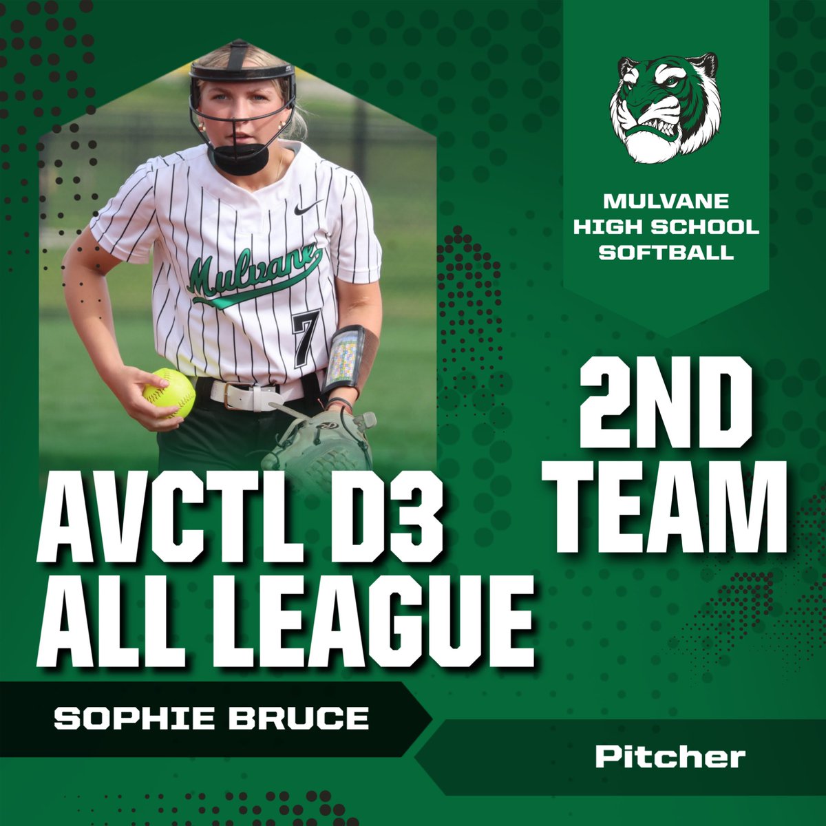 Mulvane Sports (@mulvanesports) on Twitter photo ๐ฅCONGRATS to senior Kiki Warner (SS) and sophomore Sophie Bruce (P) who earned AVCTL D3 2nd Team All-League!! Great job ladies!! <a href="/MulvaneSoftball/">Mulvane Softball</a> ๐ฅCONGRATS to senior Kiki Warner (SS) and sophomore Sophie Bruce (P) who earned AVCTL D3 2nd Team All-League!! Great job ladies!! <a href="/MulvaneSoftball/">Mulvane Softball</a>
