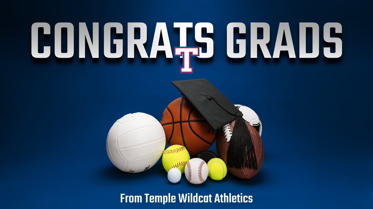 Congratulations to our incredible graduates! Temple Athletics is thrilled to celebrate your achievements and future successes.