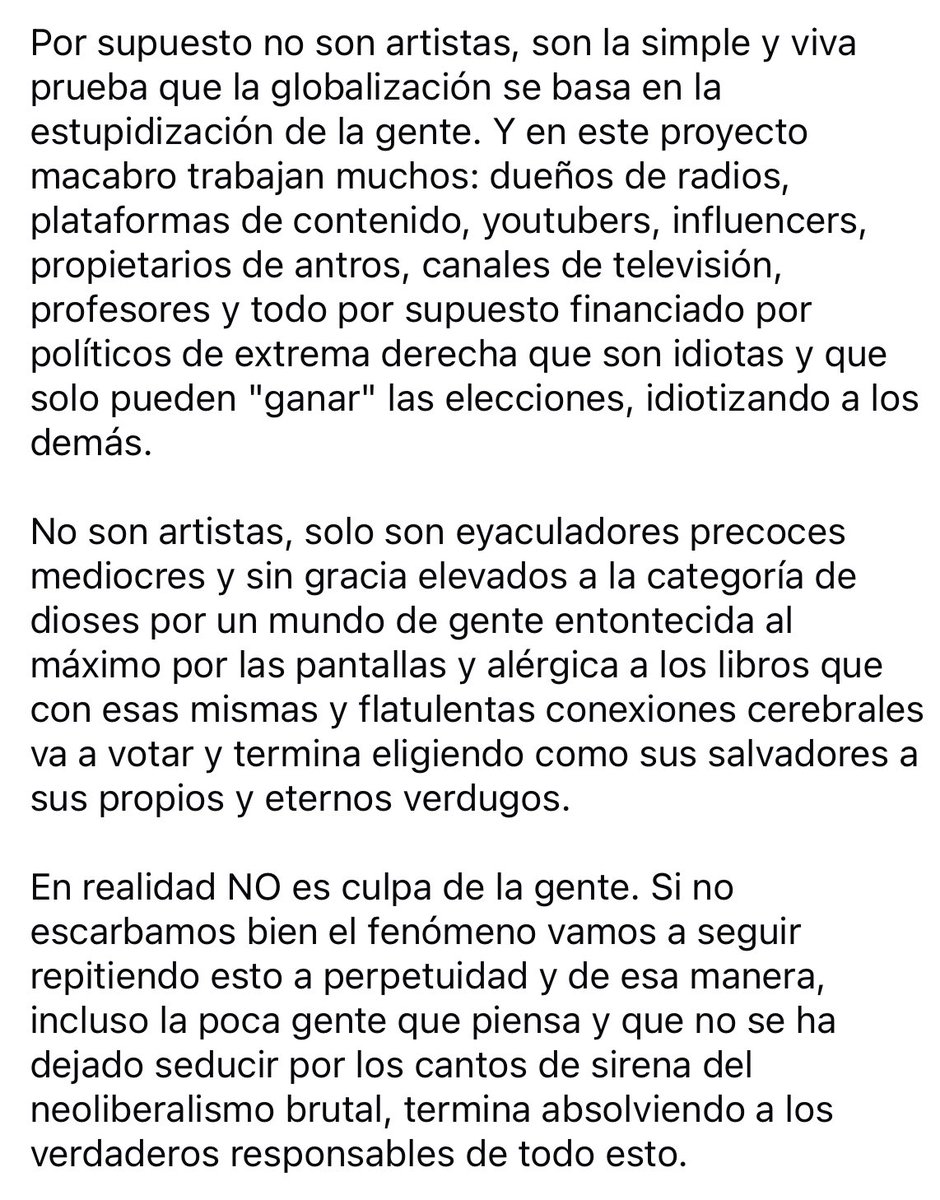 Los florindos, Maluma, Bad Bunny y la estupidización de las masas…