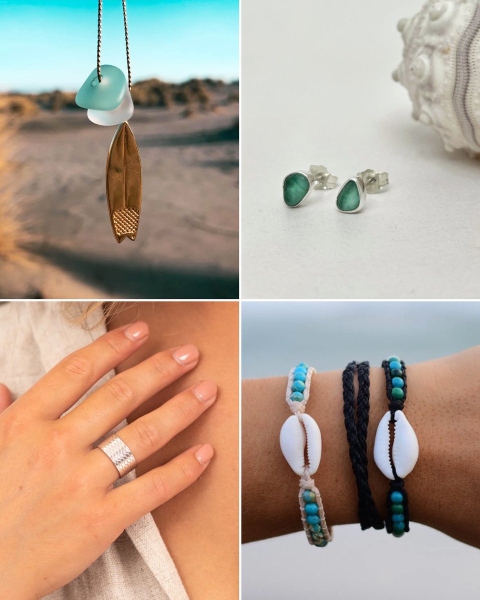 Get ready to embrace the free-spirited, sun-kissed vibes of summer with The Beach Boutique's latest beach-boho jewellery collection. Designed for everyday wear so you can go from sea to beach to bar and beyond! Shop now at surfgirlbeachboutique.com ✨