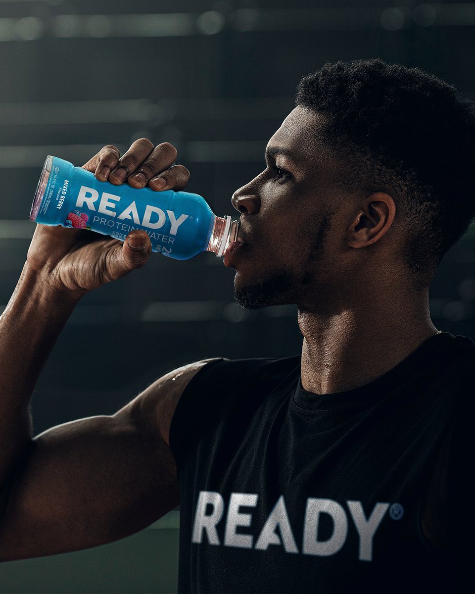 Ready® (@ready_nutrition) on Twitter photo Tried, tested, and trusted by <a href="/Giannis_An34/">Giannis Antetokounmpo</a>
Mixed Berry Protein Water is here, and it won’t last long.
Drink like the pros. Stay Ready®.
#ReadyNutrition #ProteinWater #StayReady Tried, tested, and trusted by <a href="/Giannis_An34/">Giannis Antetokounmpo</a>
Mixed Berry Protein Water is here, and it won’t last long.
Drink like the pros. Stay Ready®.
#ReadyNutrition #ProteinWater #StayReady