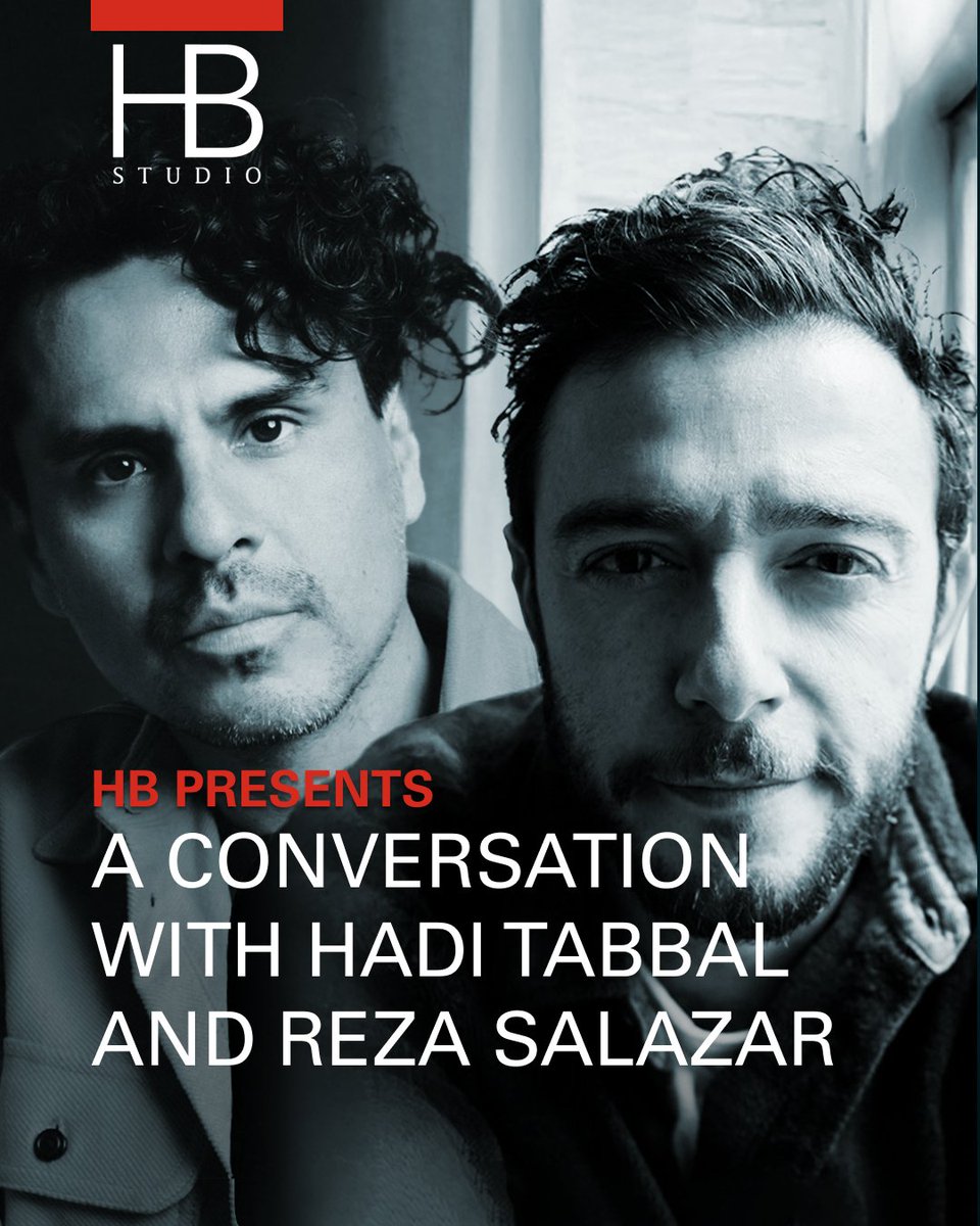 Tomorrow join Hadi Tabbal, star of Pulitzer Prize-winning Tony Award-nominated play English, as he sits down for an uncensored discussion about his acting journey. Fellow HB Studio faculty member Reza Salazar, who recently performed alongside Tabbal, will be moderating.