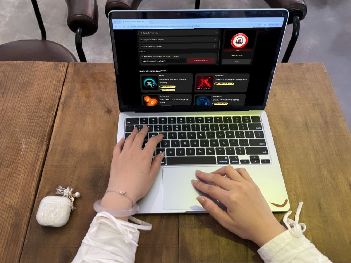 PuPu (@x_pu_pu) on Twitter photo Event: Soneium DeFi Carnival
Rewards:
•$5K in OBT
•$1K in X-Token + 1M SONEX points
•Kyo NFT (1K credits)
•2M Untitled Bank U Points
•$10K in Sake Points
•Limited edition badges
👉🏻 orbiter.finance/quest/31
⏰ May 26, 09:00 – Jun 16, 10:00 (UTC)
<a href="/Orbiter_Finance/">Orbiter Finance 🛸</a> Event: Soneium DeFi Carnival
Rewards:
•$5K in OBT
•$1K in X-Token + 1M SONEX points
•Kyo NFT (1K credits)
•2M Untitled Bank U Points
•$10K in Sake Points
•Limited edition badges
👉🏻 orbiter.finance/quest/31
⏰ May 26, 09:00 – Jun 16, 10:00 (UTC)
<a href="/Orbiter_Finance/">Orbiter Finance 🛸</a>