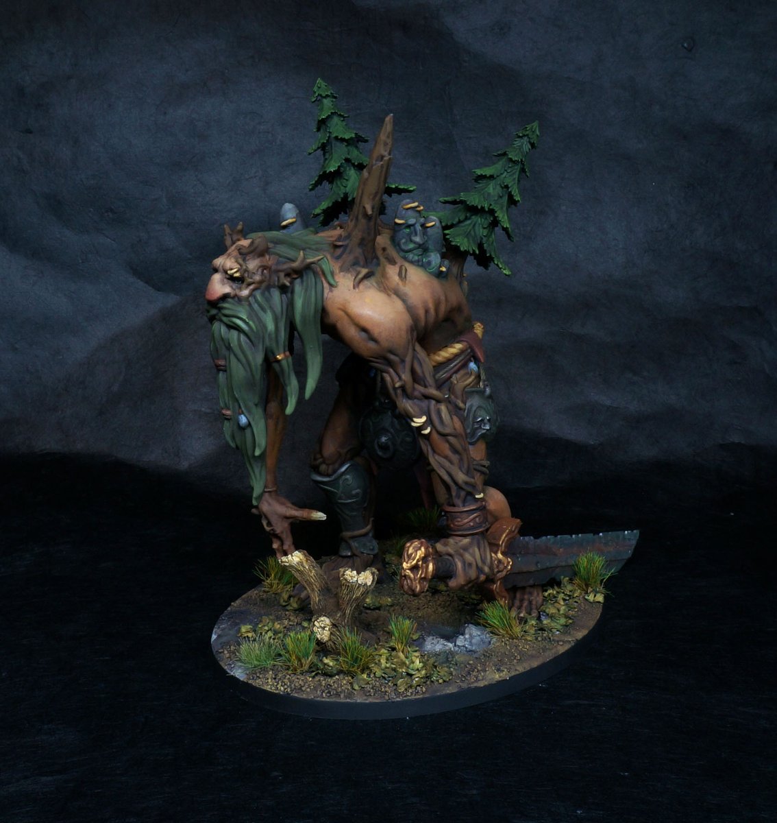 Forest giant going to work on Monday. Lord of War Miniatures.
